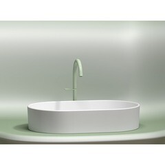 Раковина Ceramicanova Element 61 см накладная белая матовая (CN6048MW) - фото 5