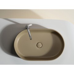 Раковина Ceramicanova Element 61 см накладная капучино (CN6048MC) - фото 5