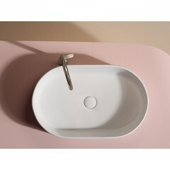 Раковина Ceramicanova Element 61 см накладная белая (CN6048) - фото 5