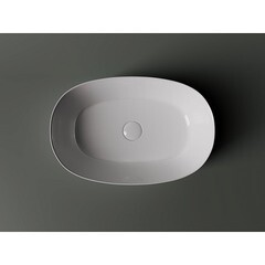 Раковина Ceramicanova Element 54 см накладная белая (CN5023) - фото 5