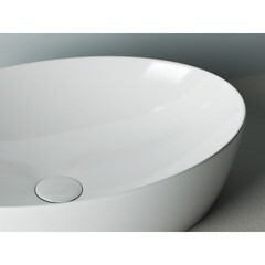 Раковина Ceramicanova Element 63 см накладная белая (CN5018) - фото 2