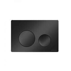 Клавиша смыва для инсталляций Ceramicanova Balance Circle черная матовая (CN12-001MB) - фото 1