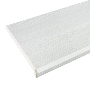 Подоконник пластиковый Danke Lalbero Bianco Премиум 400х3000х18 мм белое дерево матовый