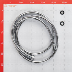 Шланг для душа Corsa Deco 1750 мм металлический хром (1023742) - фото 5