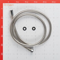 Шланг для душа Corsa Deco 1500 мм металлический нержавеющая сталь (1023746) - фото 5