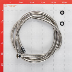 Шланг для душа Corsa Deco 2000 мм металлический нержавеющая сталь (1023750) - фото 4