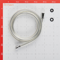 Шланг для душа Corsa Deco 1750 мм ПВХ хром (1023756) - фото 5