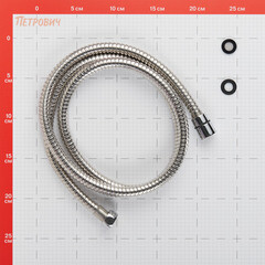 Шланг для душа Corsa Deco 1500 мм металлический нержавеющая сталь (1023910) - фото 4