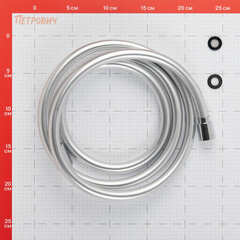 Шланг для душа Lavelly 2000 мм ПВХ хром (1023913) - фото 5