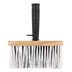 Кисть макловица искусственная щетина пластиковая ручка 170х70 мм для обойного клея и грунтов на водной основе - фото 3