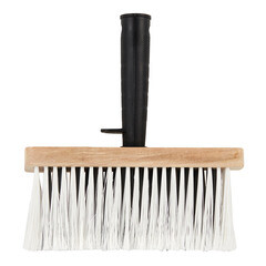 Кисть макловица искусственная щетина пластиковая ручка 180х80 мм для обойного клея и грунтов на водной основе - фото 3