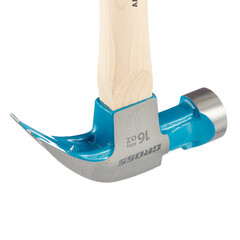 Молоток-гвоздодер Gross 450 г обрезиненная ручка (10415) - фото 4