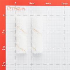 Валик микрофибра 100 мм d45 мм ворс 9 мм для водной основы без ручки Beorol Parquet (2 шт.) - фото 2