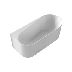 Ванна акриловая Abber 150х75 см левая с ножками (AB9496-1.5 L) - фото 1