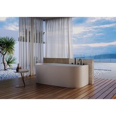 Ванна акриловая Abber 170х78 см правая с ножками (AB9496-1.7 R) - фото 5