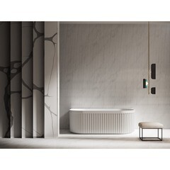 Ванна акриловая Abber 170х80 см с ножками (AB9416-1.7) - фото 3