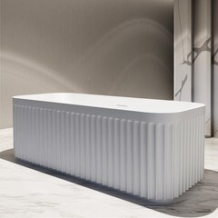 Ванна акриловая Abber 170х75 см отдельностоящая с ножками (AB9411-1.7) - фото 5