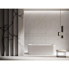 Ванна акриловая Abber 170х75 см отдельностоящая с ножками (AB9411-1.7) - фото 4