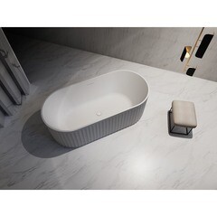 Ванна акриловая Abber 170х80 см отдельностоящая с ножками (AB9410-1.7) - фото 6