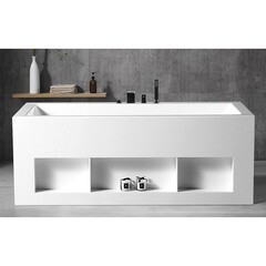 Ванна акриловая Abber 170х80 см отдельностоящая с ножками (AB9339-1.7) - фото 4