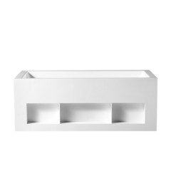 Ванна акриловая Abber 170х80 см отдельностоящая с ножками (AB9339-1.7) - фото 1