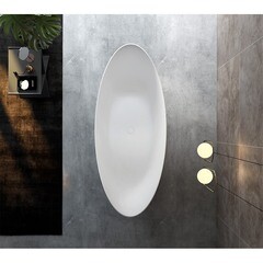 Ванна акриловая Abber 180х80 см отдельностоящая с ножками (AB9333) - фото 5