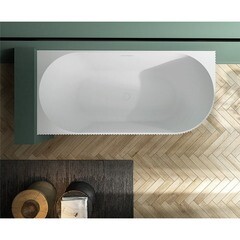 Ванна акриловая Abber 170х80 см левая с ножками (AB9329-1.7 L) - фото 6