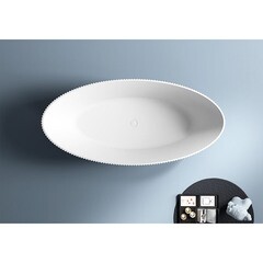 Ванна акриловая Abber 180х85 см отдельностоящая с ножками (AB9327) - фото 6