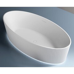 Ванна акриловая Abber 180х85 см отдельностоящая с ножками (AB9327) - фото 4