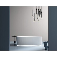 Ванна акриловая Abber 180х85 см отдельностоящая с ножками (AB9327) - фото 3