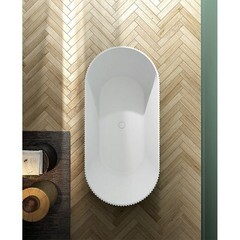 Ванна акриловая Abber 170х80 см отдельностоящая с ножками (AB9325-1.7) - фото 5