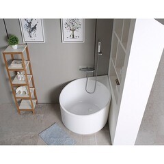 Ванна акриловая Abber 95х95 см с ножками (AB9305) - фото 3