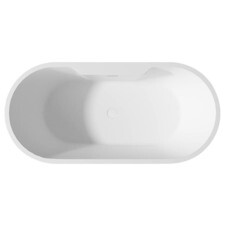 Ванна акриловая Abber 160х80 см отдельностоящая с ножками (AB9299-1.6)