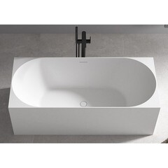 Ванна акриловая Abber 170х75 см отдельностоящая с ножками (AB9281) - фото 4