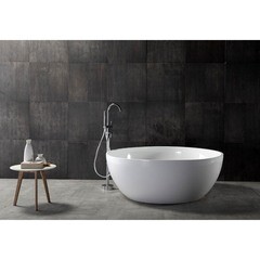 Ванна акриловая Abber 150х150 см отдельностоящая с ножками (AB9279) - фото 3