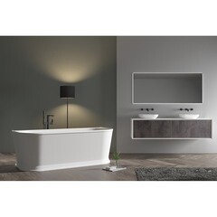 Ванна акриловая Abber 170х80 см с ножками (AB9276) - фото 3