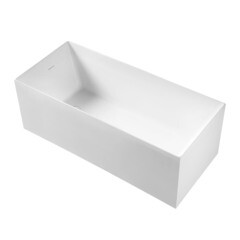 Ванна акриловая Abber 170х75 см отдельностоящая с ножками (AB9274-1.7) - фото 1