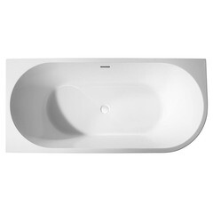 Ванна акриловая Abber 150х78 см левая с ножками (AB9257-1.5 L) - фото 4