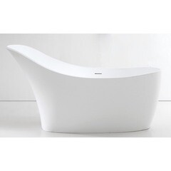 Ванна акриловая Abber 169х75 см отдельностоящая с ножками (AB9245) - фото 4