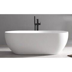 Ванна акриловая Abber 172х79 см отдельностоящая с ножками (AB9241) - фото 4