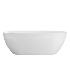 Ванна акриловая Abber 172х79 см отдельностоящая с ножками (AB9241) - фото 1