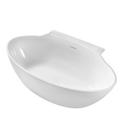 Изображение товара Ванна акриловая Abber 172х103 см с ножками (AB9237)