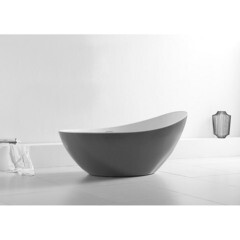 Ванна акриловая Abber 184х79 см отдельностоящая с ножками (AB9233G) - фото 5