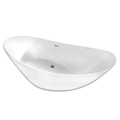 Ванна акриловая Abber 184х79 см отдельностоящая с ножками (AB9233) - фото 6