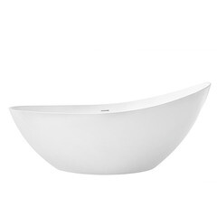 Изображение товара Ванна акриловая Abber 184х79 см отдельностоящая с ножками (AB9233)