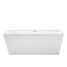 Ванна акриловая Abber 170х80 см отдельностоящая с ножками (AB9224-1.7)