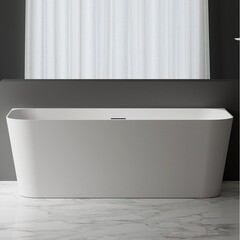 Ванна акриловая Abber 160х75 см с ножками (AB9223-1.6) - фото 4