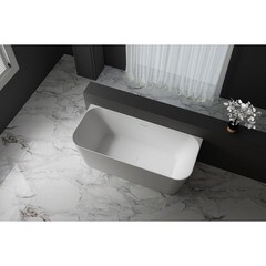 Ванна акриловая Abber 160х75 см с ножками (AB9223-1.6) - фото 2