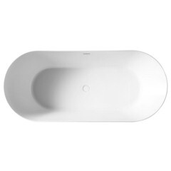 Ванна акриловая Abber 150х70 см отдельностоящая с ножками (AB9222-1.5) - фото 6