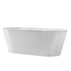 Ванна акриловая Abber 150х70 см отдельностоящая с ножками (AB9222-1.5) - фото 1